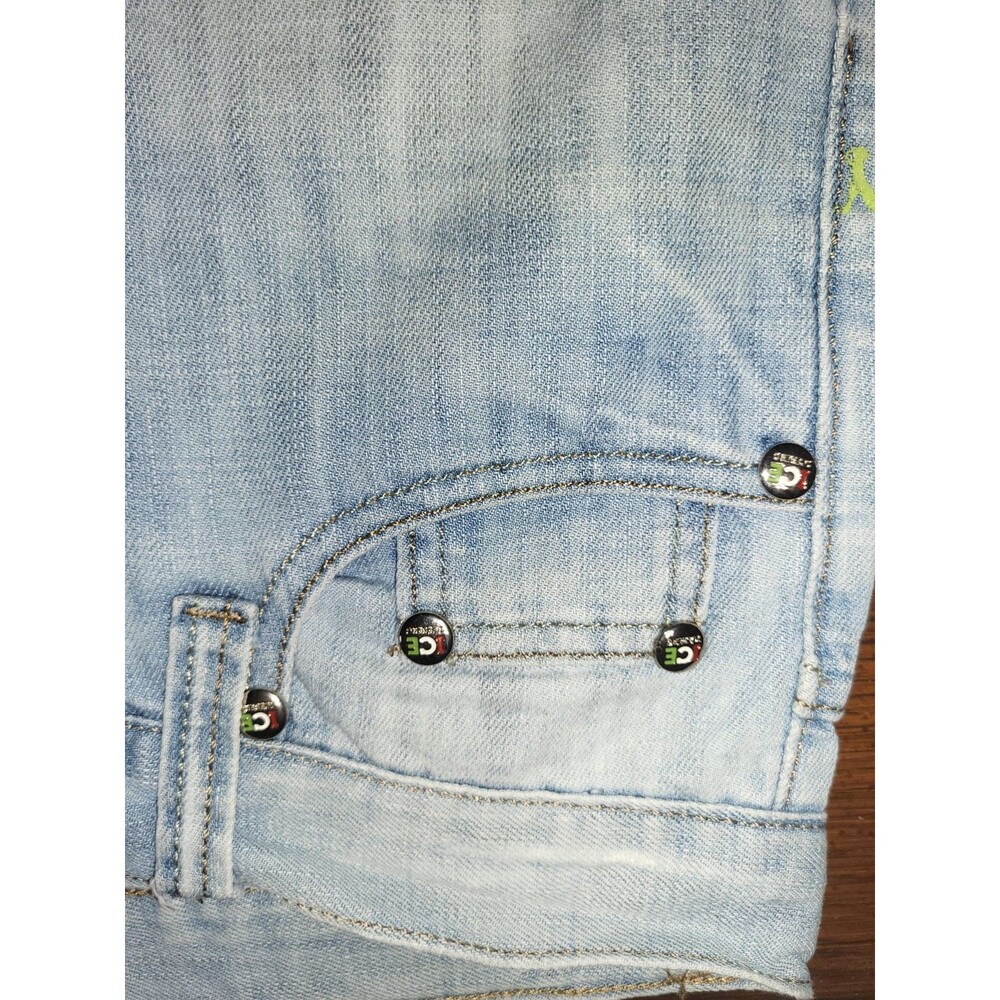 Vintage 2003 Iceberg Joe Cool Y2K Graffiti Jeans 29 - Picture 7 of 10